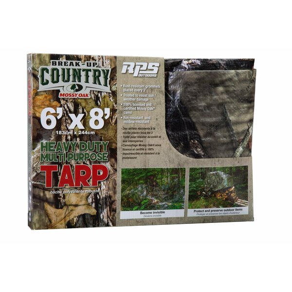 Rps Outdoors Rps P Tarp M Oak Country 6X8 SI-9000C